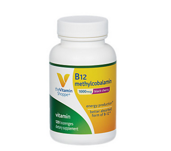 B12 METILCOBALAMINA 1000 MCG (120 PASTILLAS)