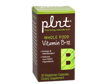 WHOLE FOOD VITAMIN B12 (30 CÁPSULAS VEGETARIANAS)